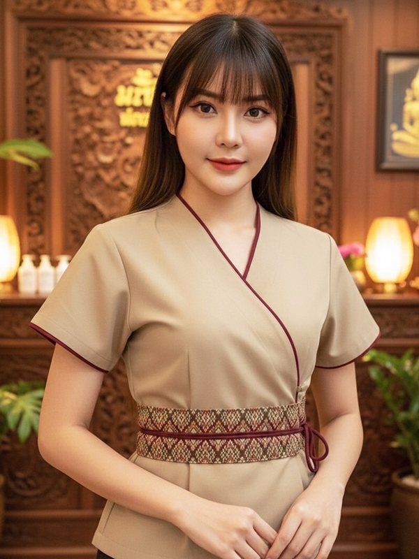 古河タイマッサージ チャンパ タイマッサージセラピスト写真