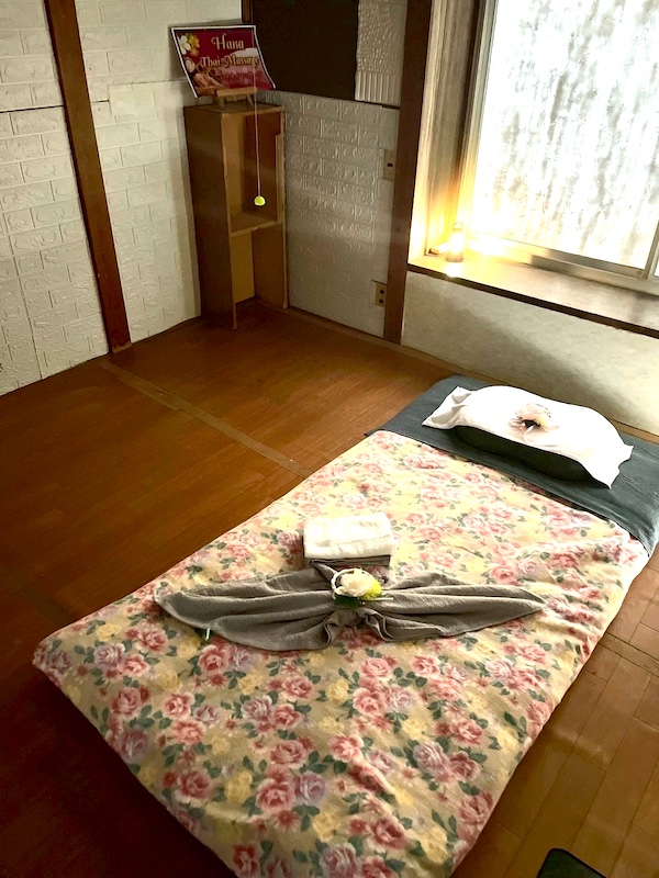 鉾田タイマッサージ ハナ　タイマッサージルーム　タイマッサージマット