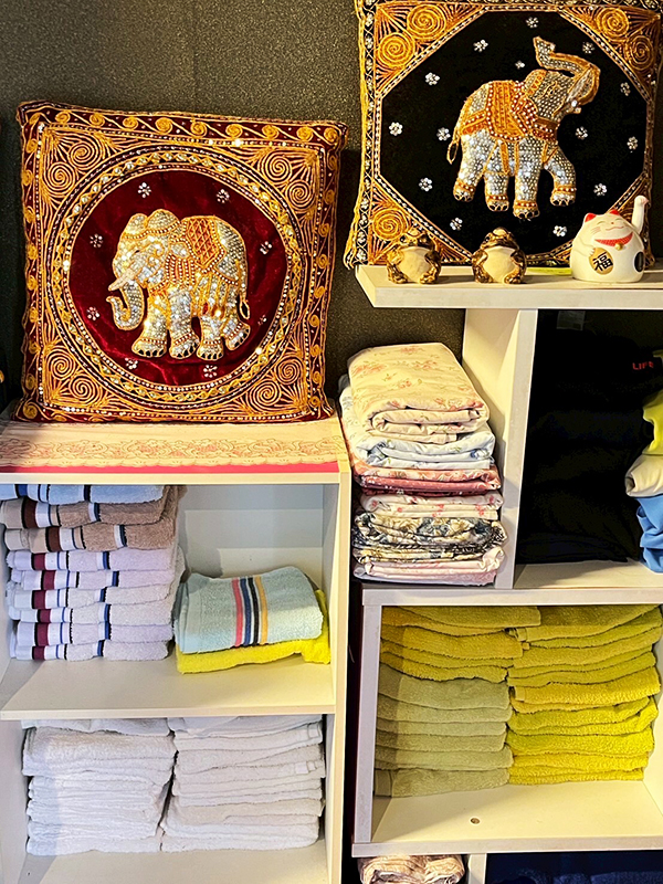 茨城県石岡市 タイ古式リラクゼーション イシオカ 清潔なタオルやシーツ類