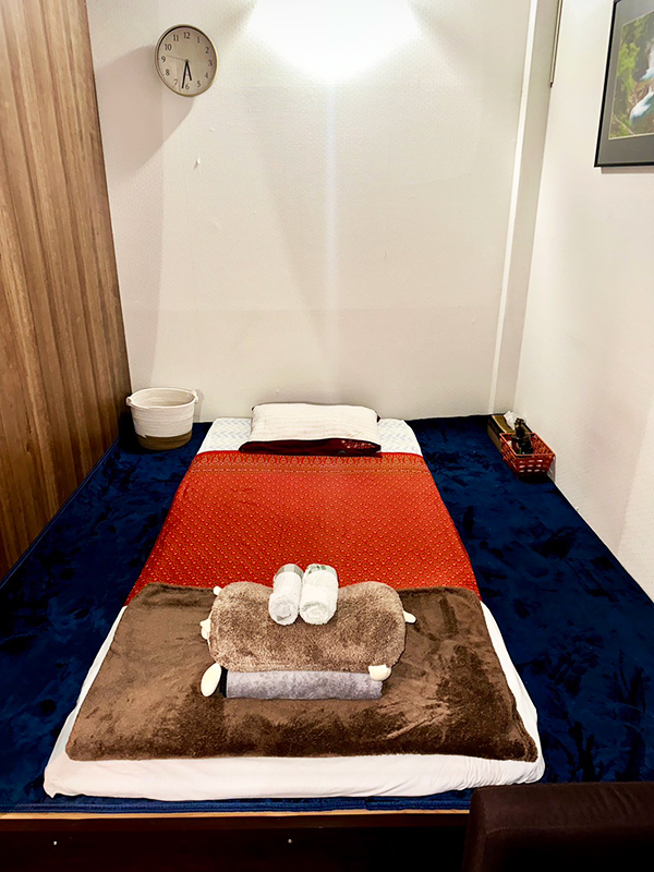 古河タイマッサージ ジャイディー2 プライバシーが保たれたマッサージ室