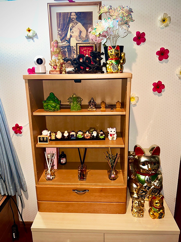 古河タイマッサージ ジャイディー2 タイを感じさせるインテリア