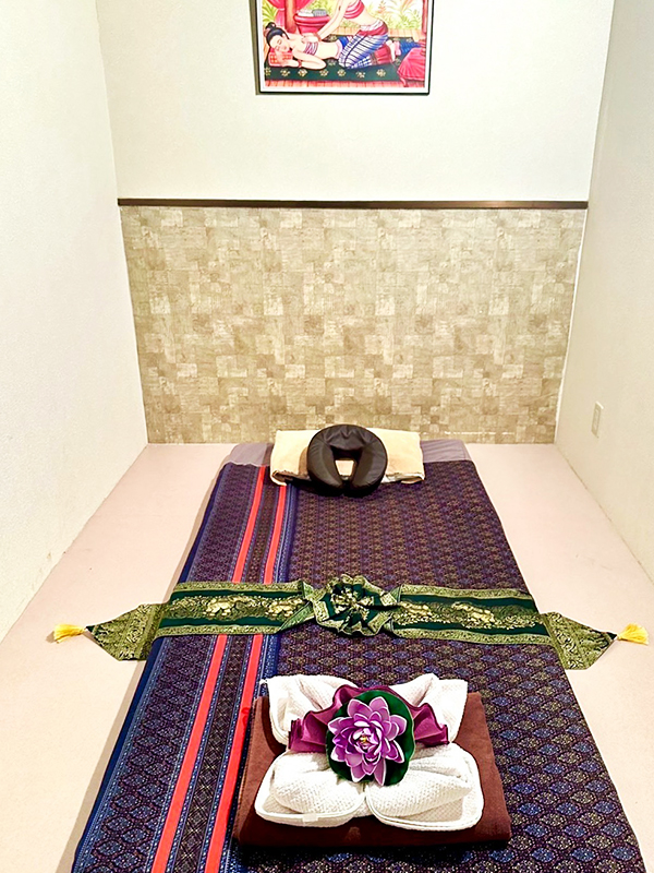 太田もみもみリラクゼーション マッサージルーム（個室）のマッサージマット