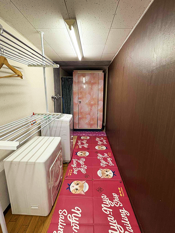下妻タイマッサージ ラクラク　シャワールームへの廊下