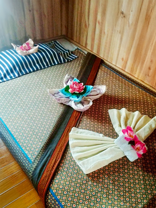 坂東タイマッサージ サイアム マッサージベッド写真